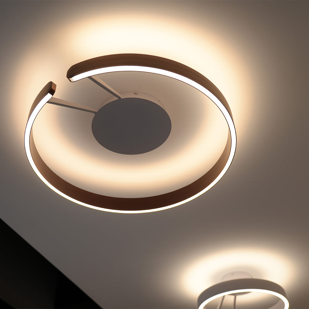 Halo Flush Mount Ceiling Light Minimalist Creative Light