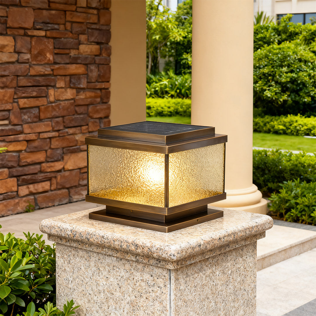 Garden Pillar Lights All-Copper Outdoor Waterproof Light
