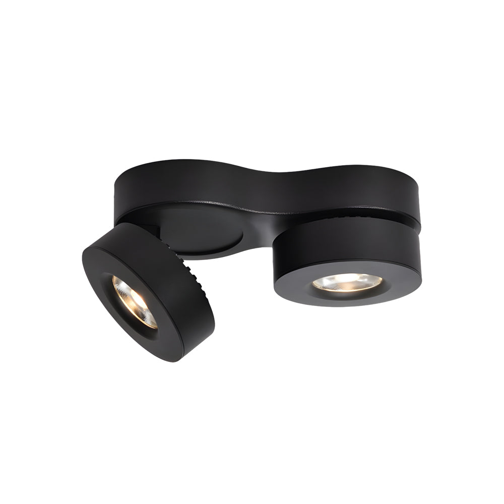 Surface Mount LED Downlights Dual‑head Rotating Folding Ceiling Light