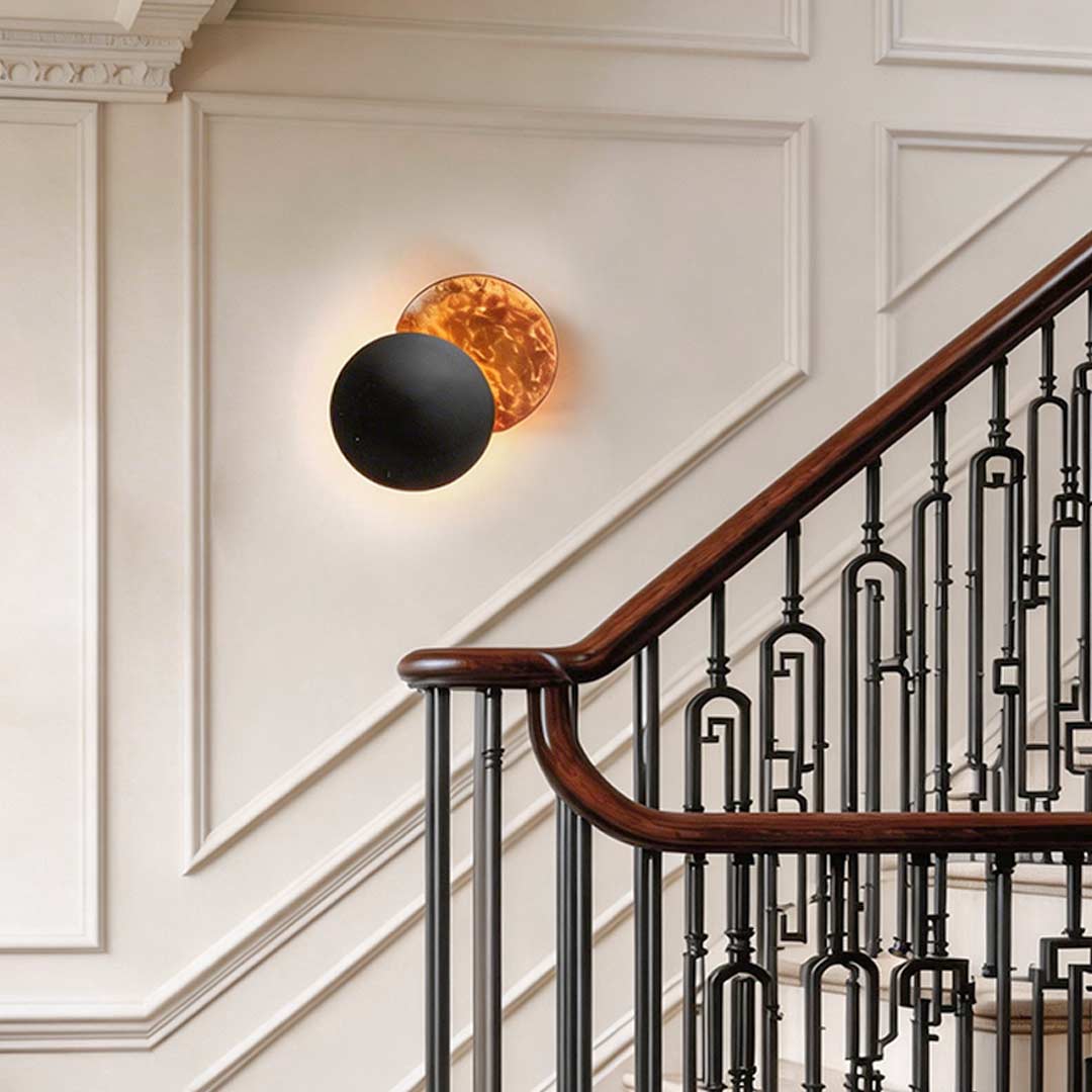 Eclipse Wall Lamp Rotatable Italian Style LED Light