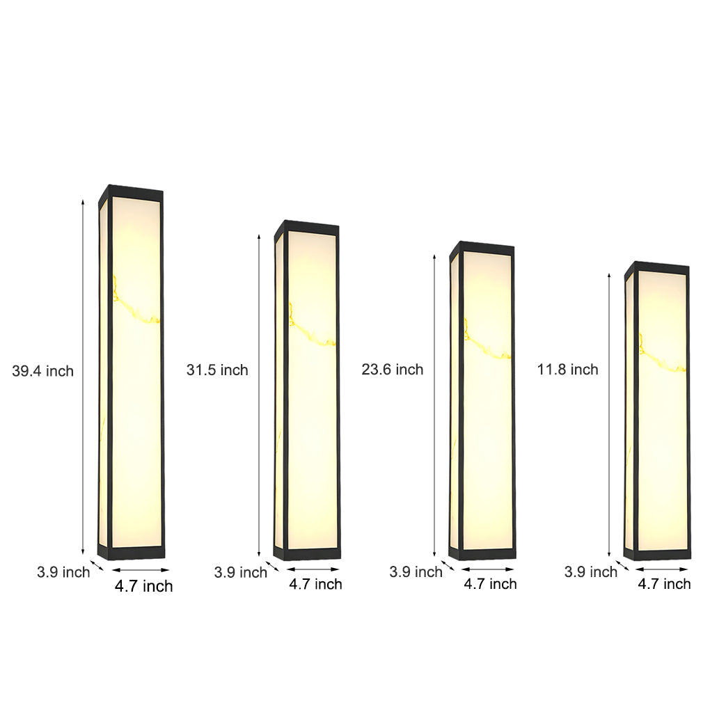 [Open-Box] Rectangle Outdoor Wall Lights LED Wall Lamp Wall Sconce Lighting Wall Mounted Lights