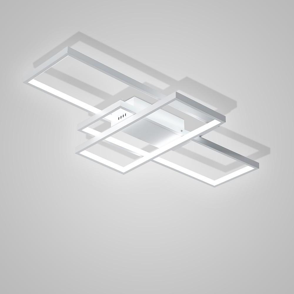 Display Of Rectangles Abstract LED Flush Mount Ceiling Lights