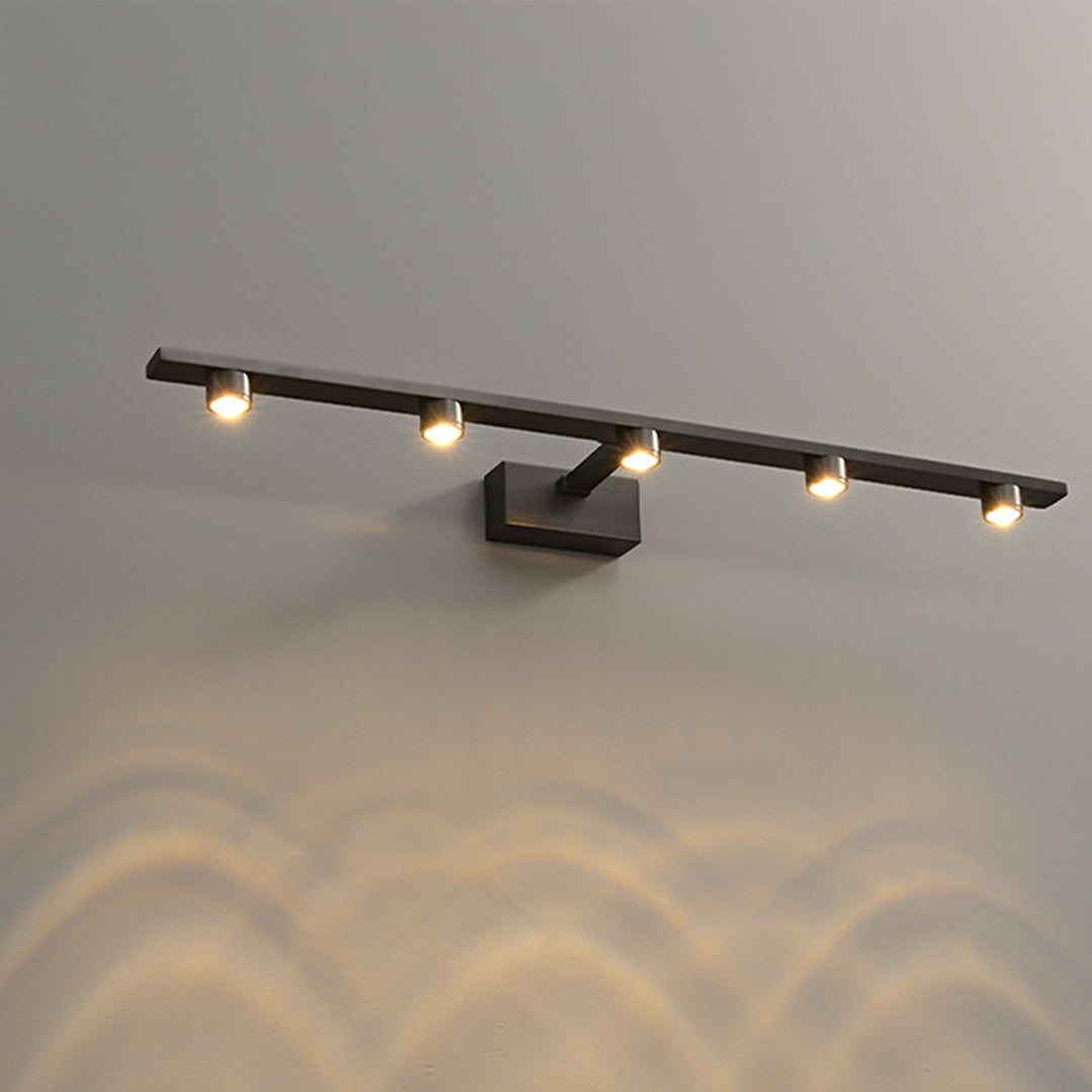 Black Vanity Lights For Bathroom Minimalist LED Mirror Cabinet Light