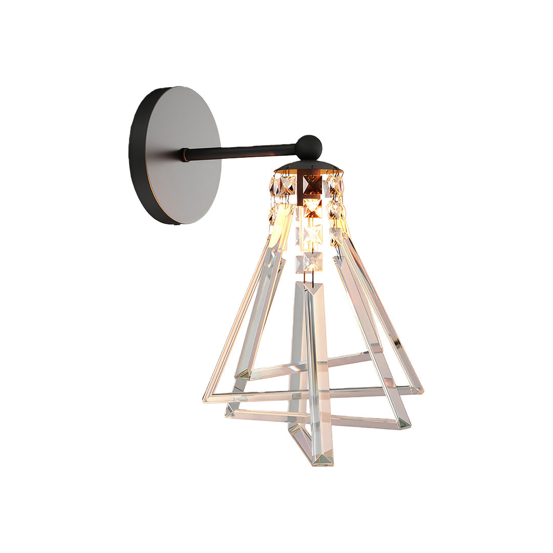 Crystal Wall Lights Modern Luxury Solid Copper Lamp