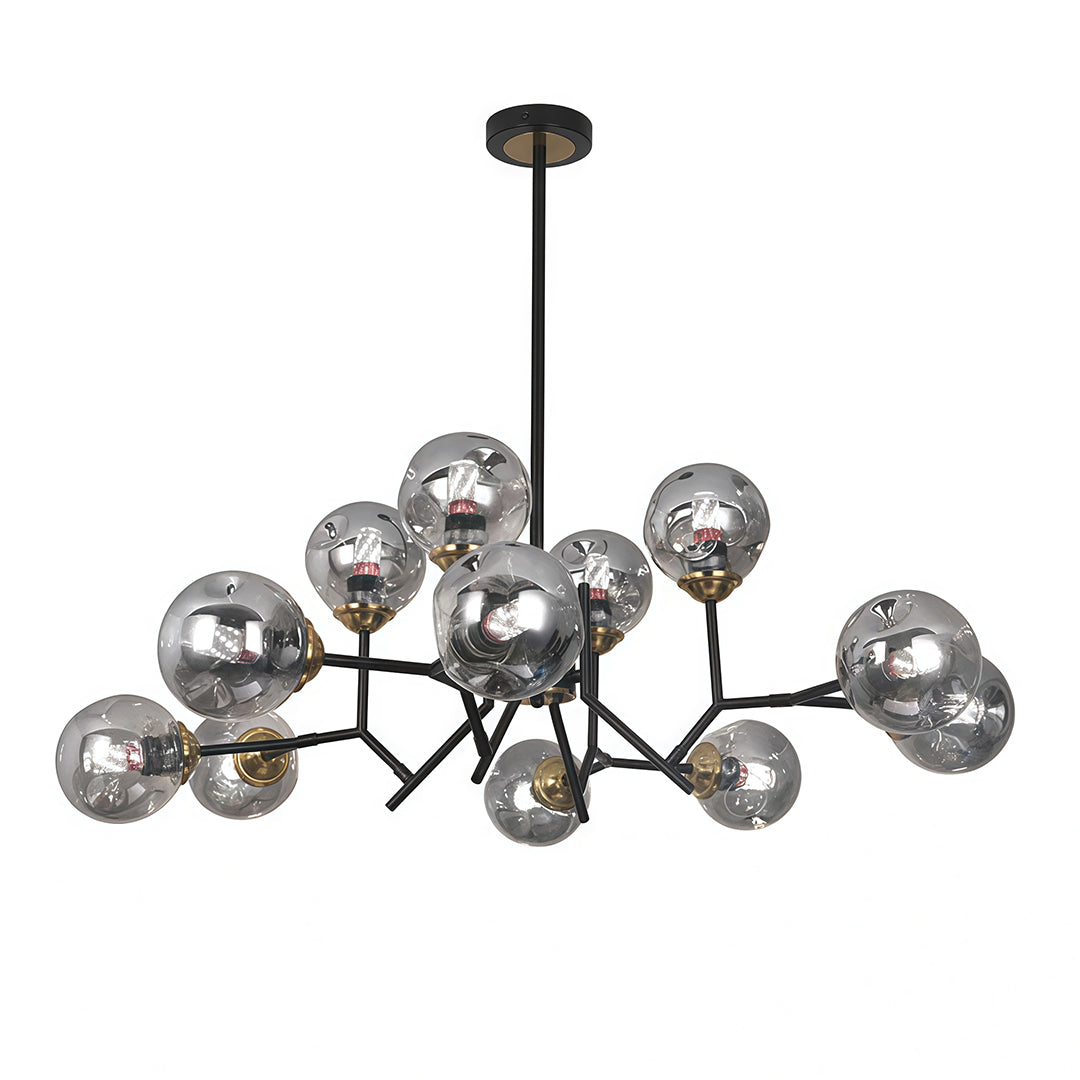 Glass Globe Chandeliers Nordic Atmospheric Luxury Retro Ceiling Light