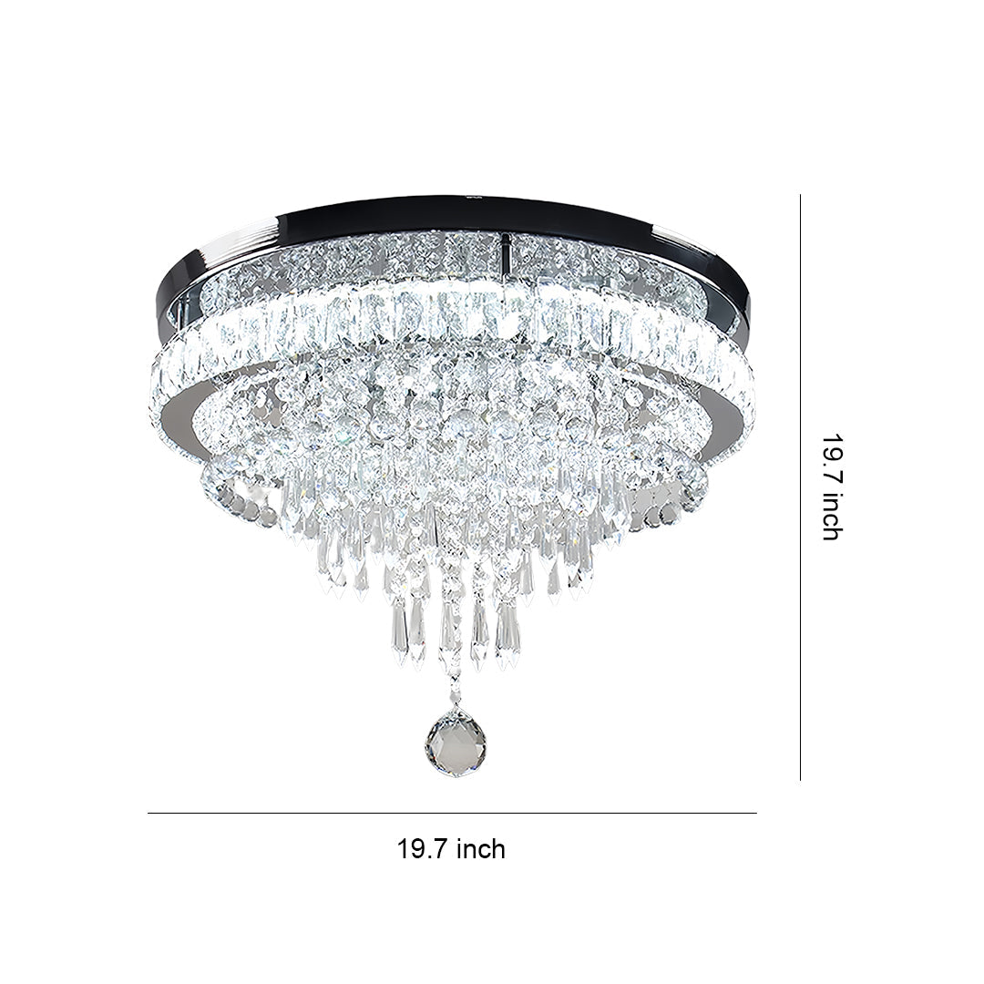 Gold Flush Mount Lights Modern Luxury Round Flush Mount Light