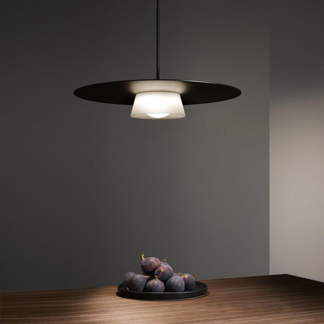 Iron Island Pendant Pight Fixtures Nordic Minimalist Round Hanging Light