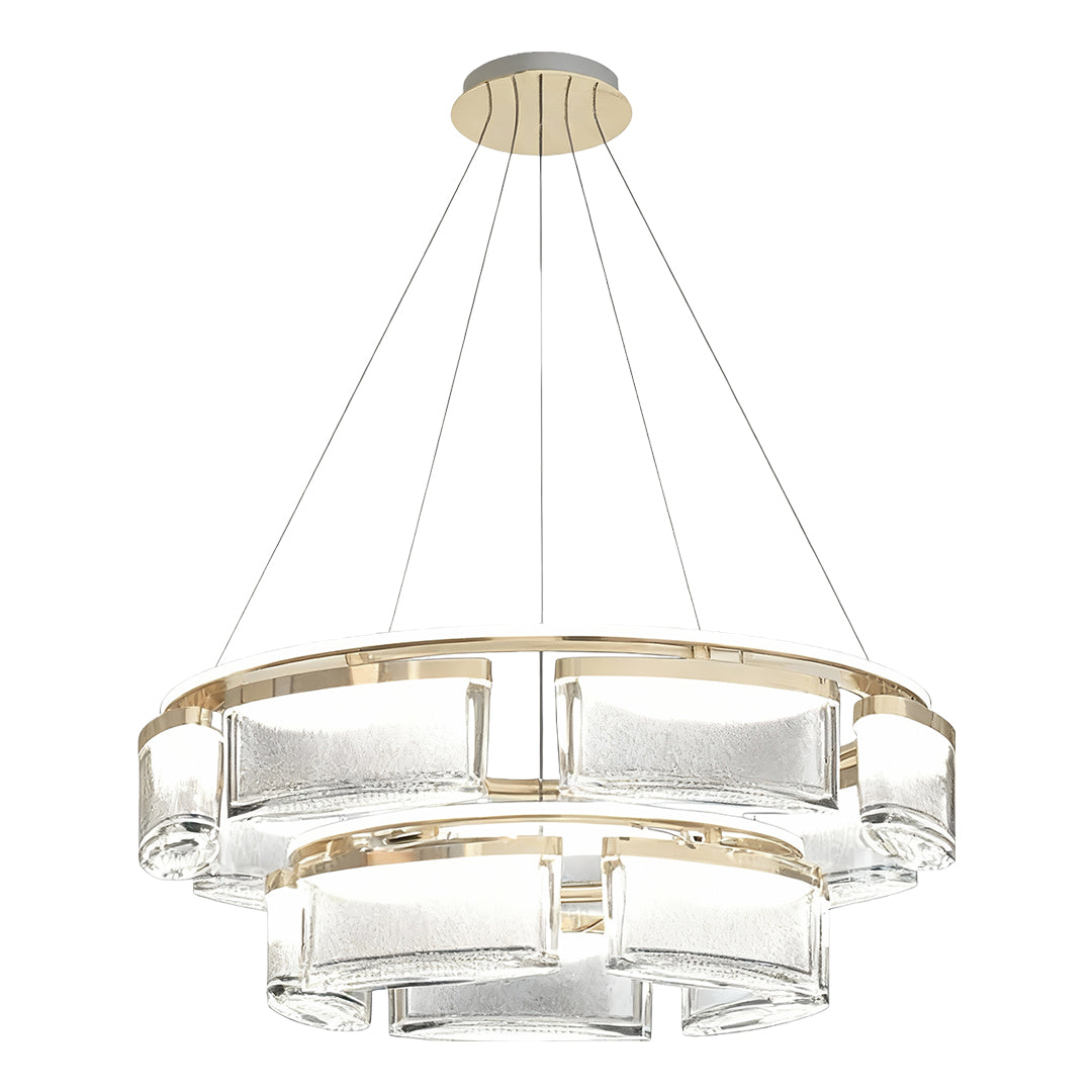 Chandelier Crystal Lights Luxury Modern Aluminum Ceiling Lights