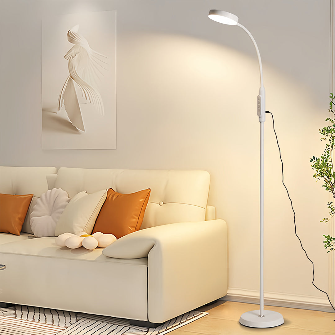 LED Reading Floor Lamp Minimalist Task Light LED Standing Lamp