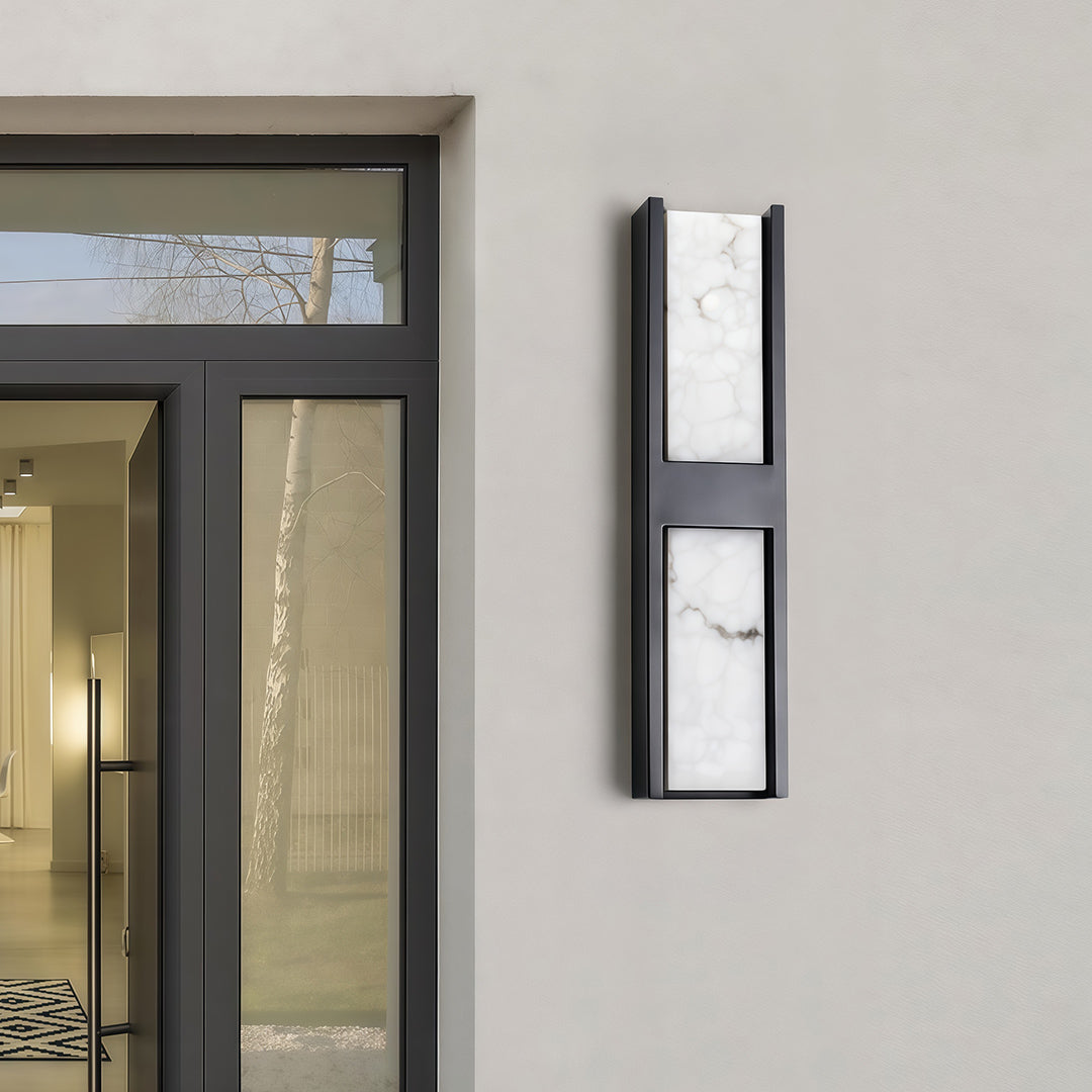 LED Wall Sconce Light Fixtures Waterproof Minimalist Square Lamp