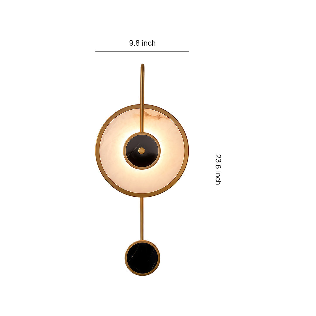 Marble Wall Light Modern Luxury Style LED Hardware Lamp