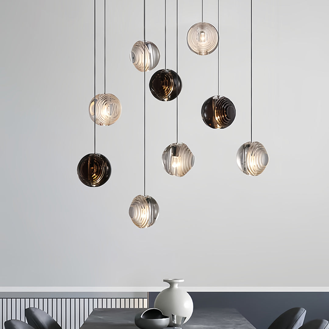 Metal Pendant Lights Modern Minimalist Single Ceiling Light