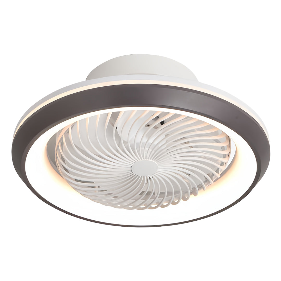 Modern Ceiling Fan with Lights Remote 3-Color Dimmable LED Ceiling Fan