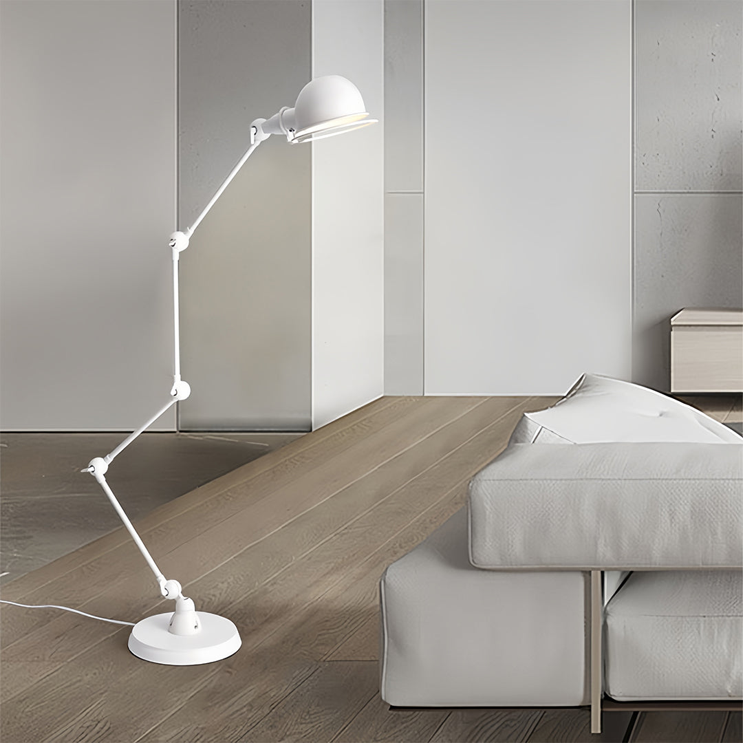 Reading Floor Lamps for Living Room Industrial Task Standing Lamp