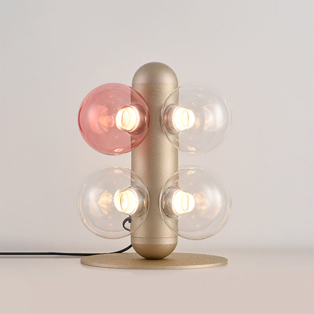 Minimalist LED Glass Bubble Table Lamp Multi-ball Decorative Lamp