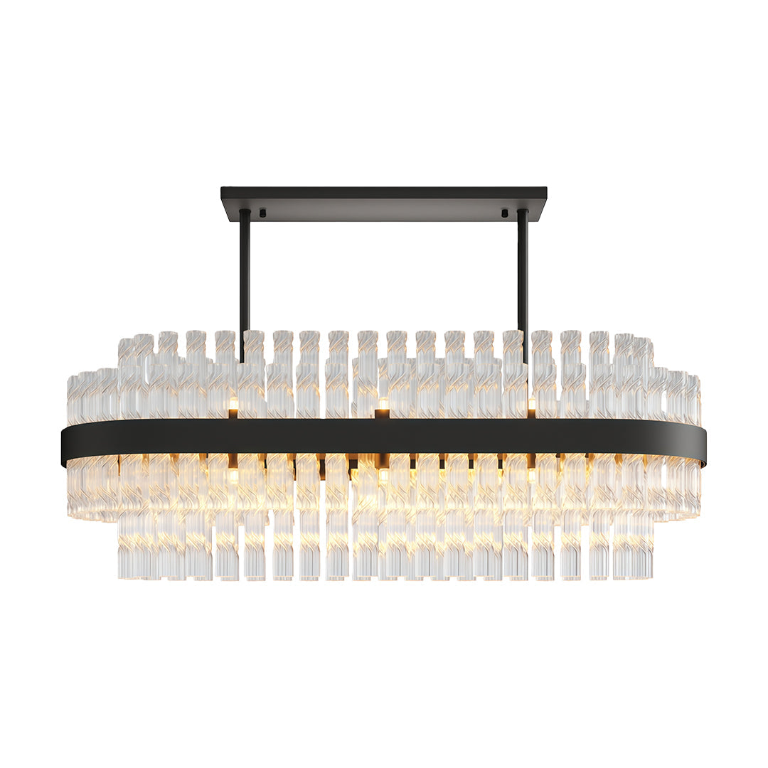 Industrial Modern Chandelier Full Copper Luxury Ceiling Light