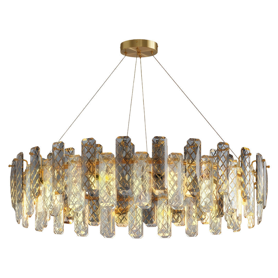 Contemporary Crystal Chandeliers LED Ceiling Light