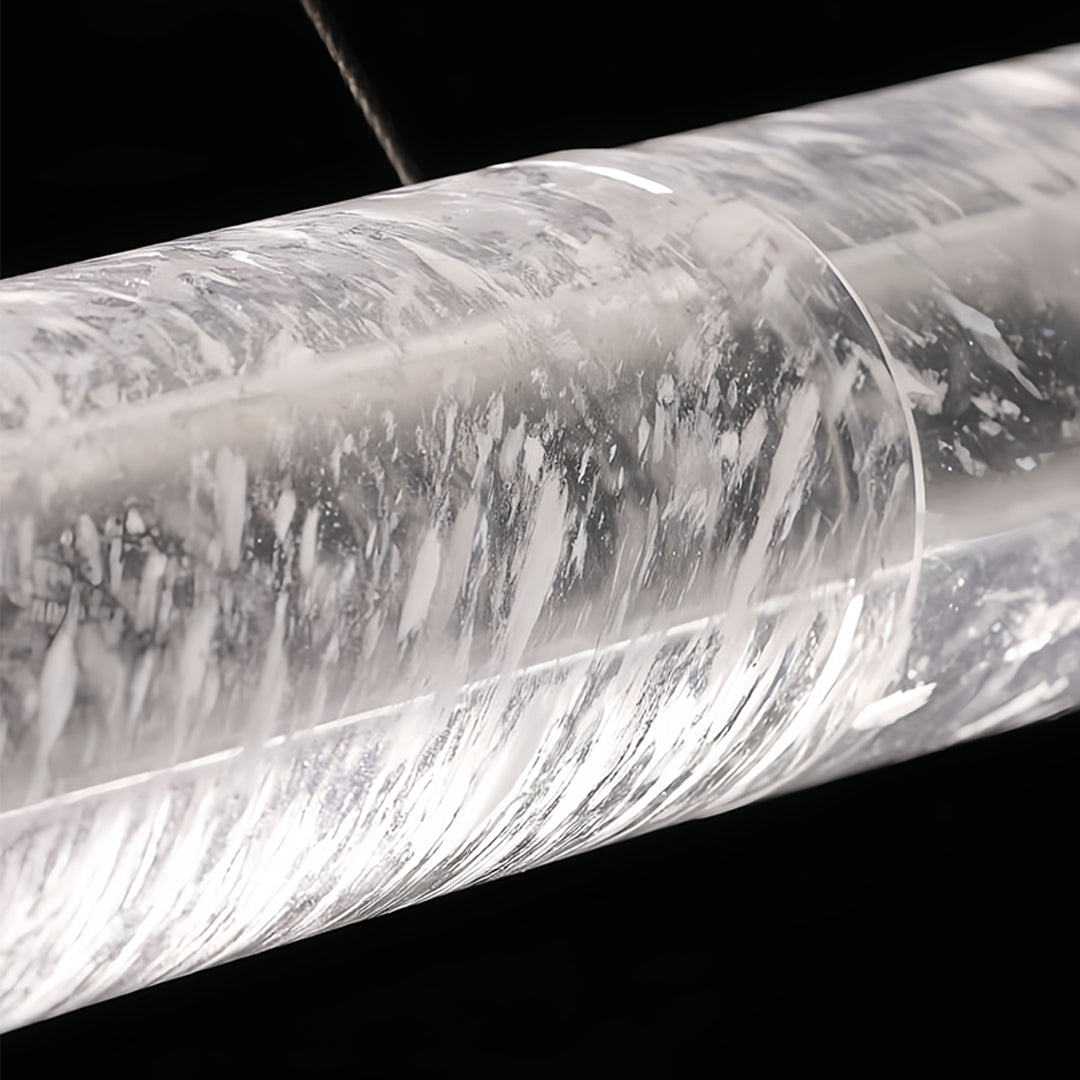 Crystal Light Pendants Modern Minimalist Linear Pendant Light