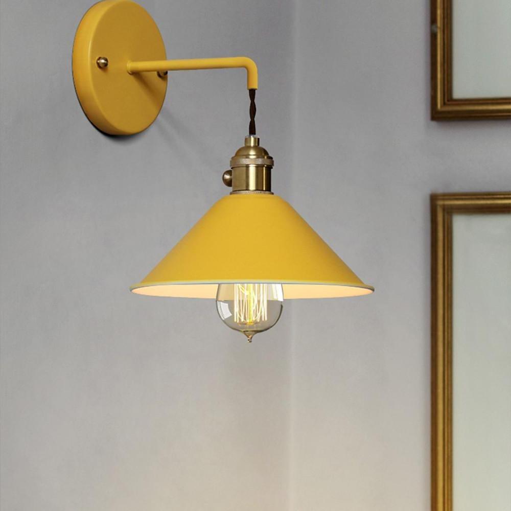 Funnel-shaped LED Nordic Wall Sconces Lighting Wall Mounted Lights