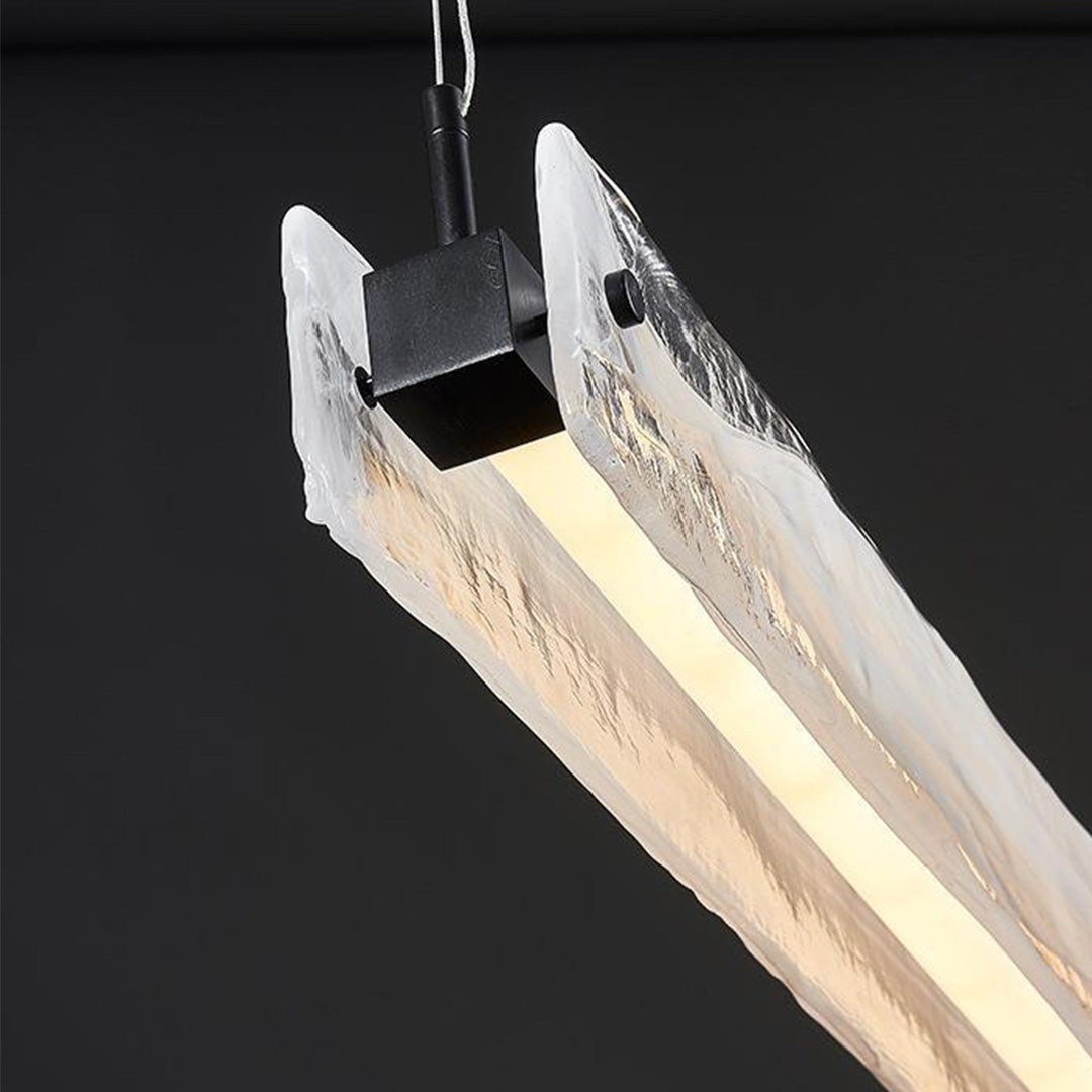 Glass Pendant Light For Kitchen Italian Minimalist Island Hanging Light