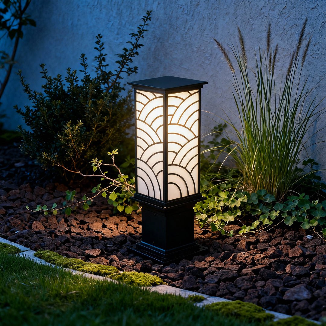 Exterior Bollard Light Outdoor Waterproof Lawn Lamp