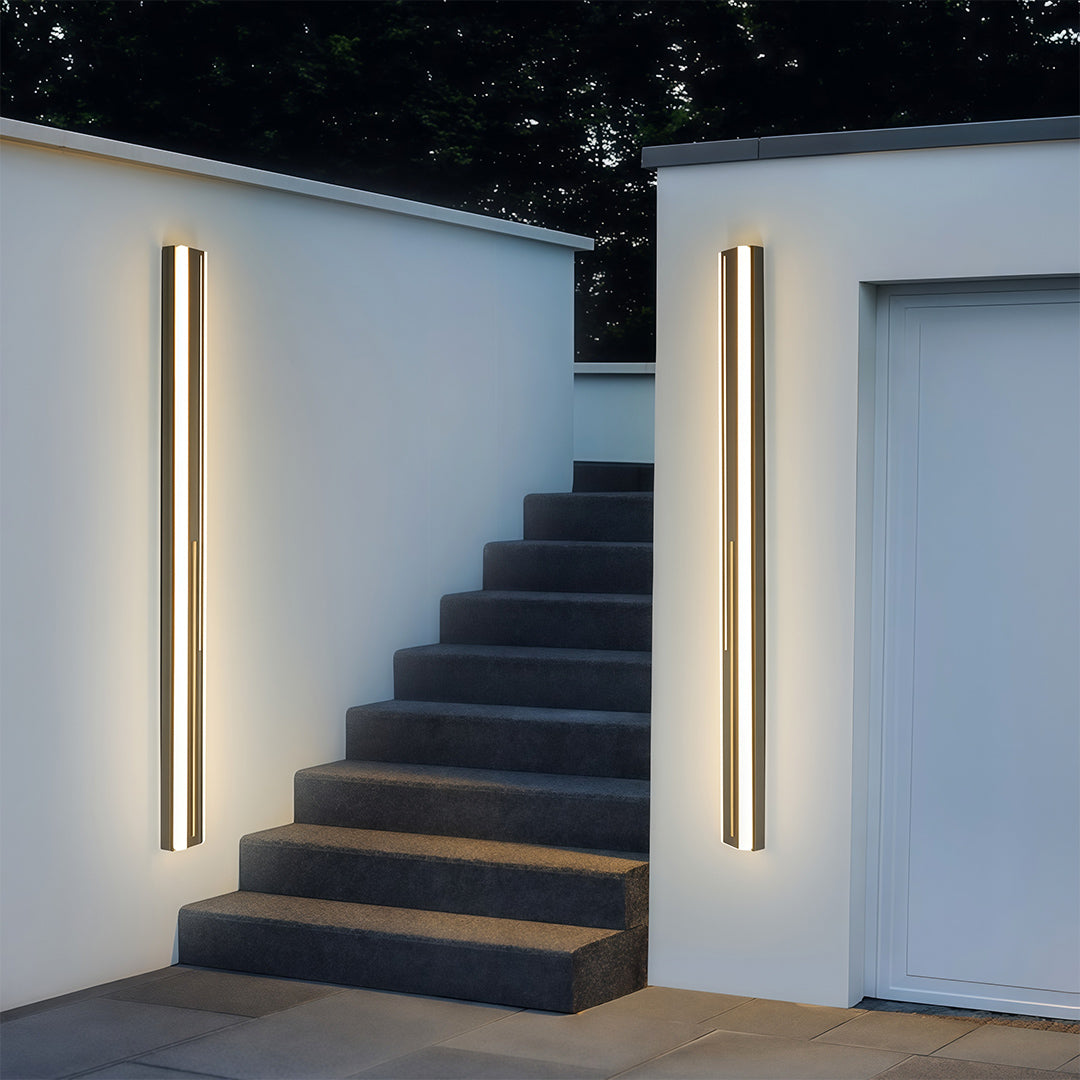 Outdoor Wall Mount Lightin Modern Waterproof Linear Light