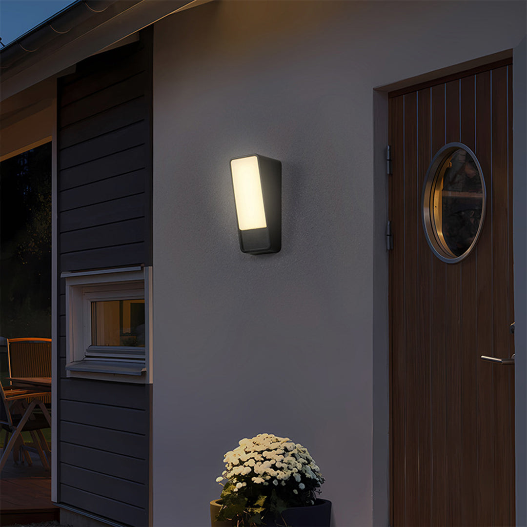 Led Wall Light Outdoor Waterproof Square Aluminum Lighting