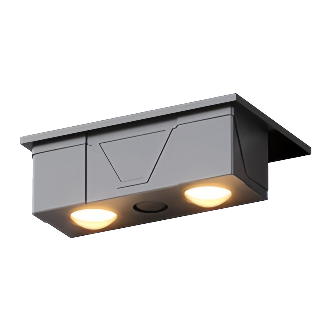 Exterior Wall Wash Lighting Solar Outdoor Waterproof Light 2pcs