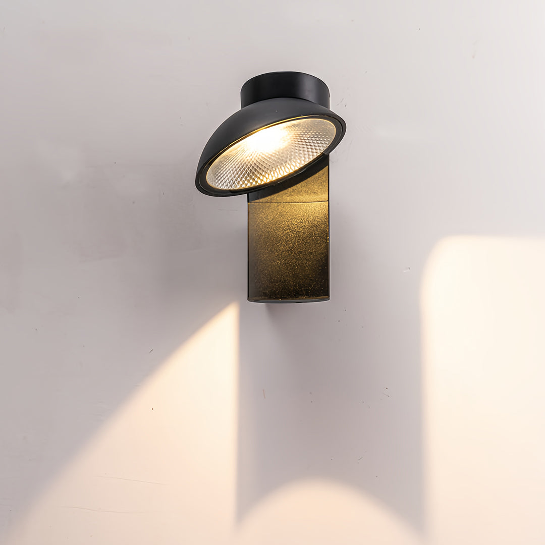 Outdoor Wall Sconce Modern Simple LED Waterproof Light 2 PCS