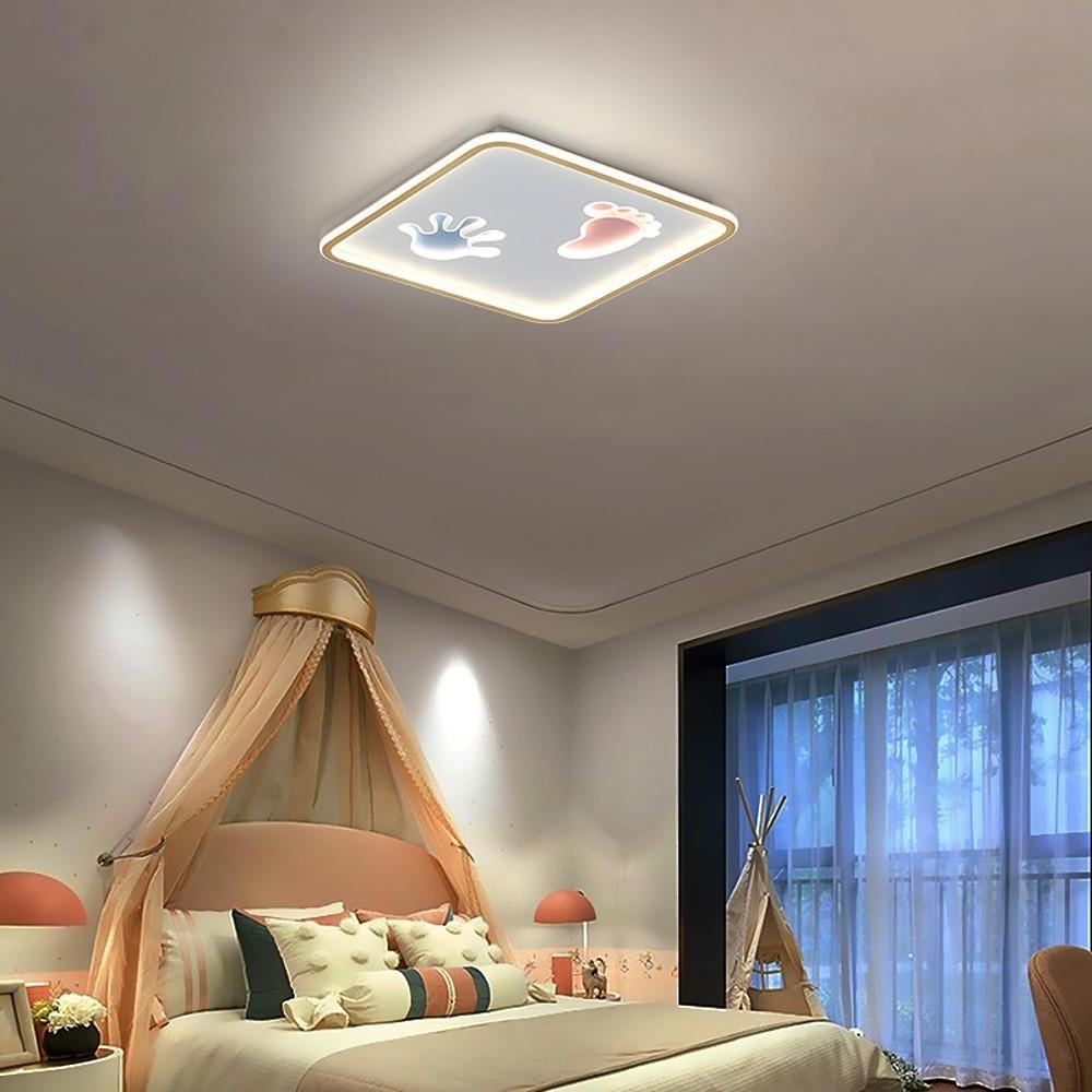 Hand and Foot Print LED Modern Flush Mount Lighting Ceiling Lights