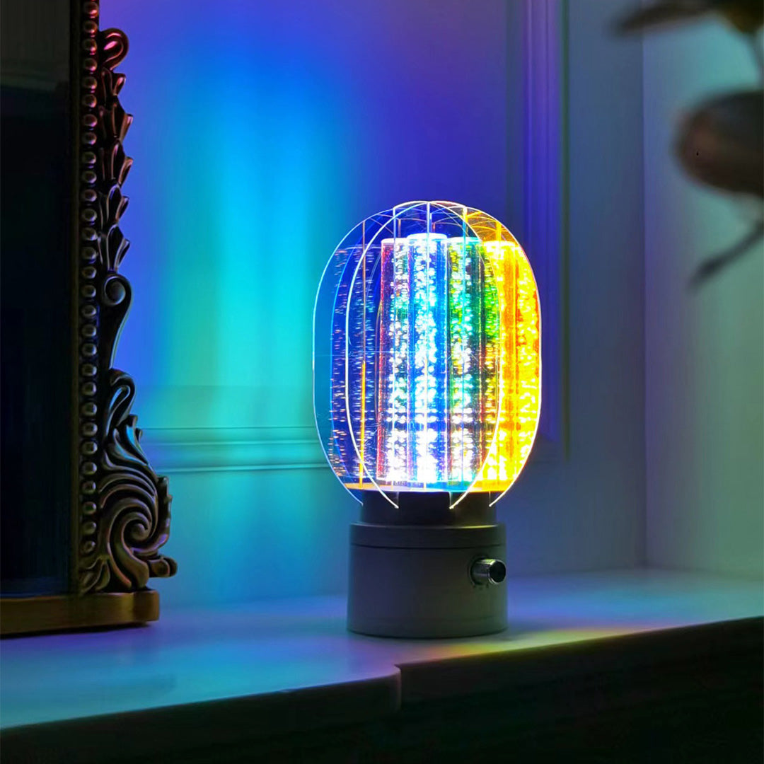 Colourful Table Lamps Aluminum Artistic Unique LED Decorative Lamps