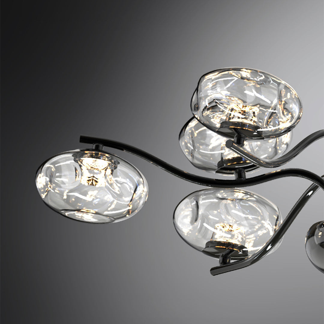 Modern LED Chandelier wide-spectrum Magic Bean Glass Light