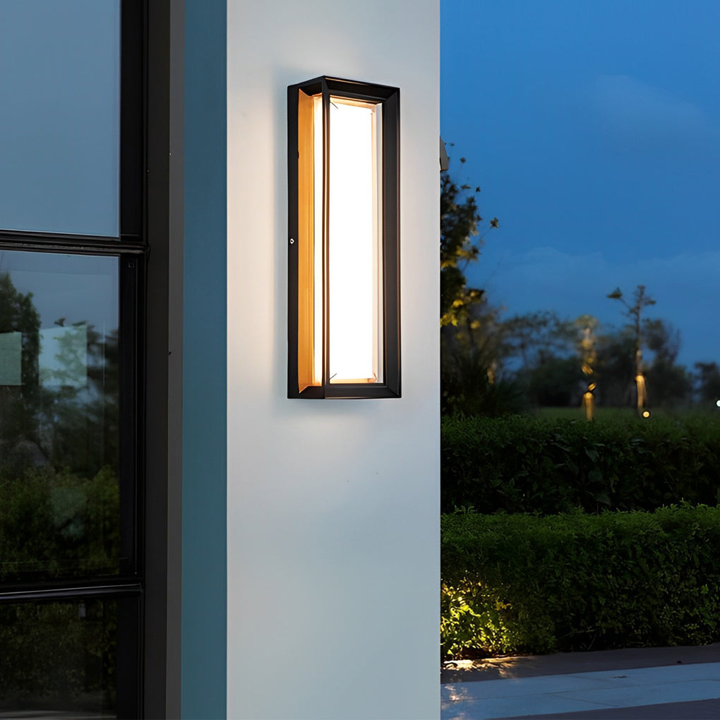 Fan Shaped Wall Sconce Creative Aluminum Alloy Modern Light