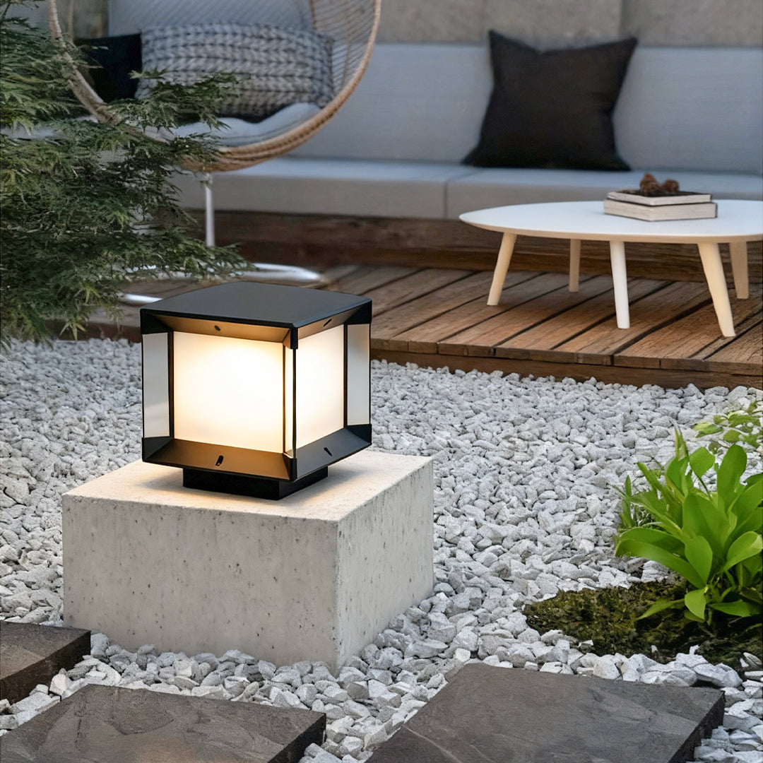 Pillar Lights Outdoor Modern Minimalist Waterproof Light