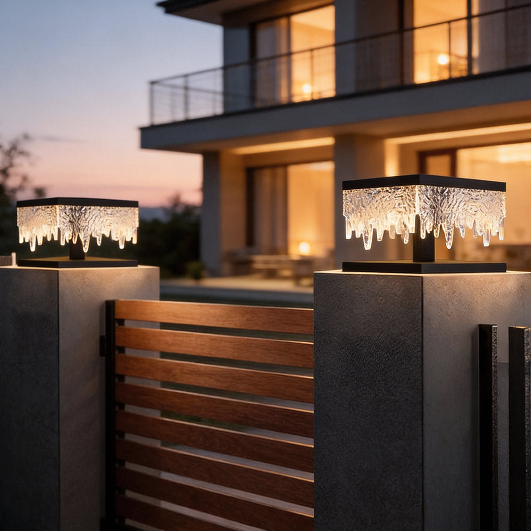 Fence Pillar Lights Waterproof Square Creative LED Light