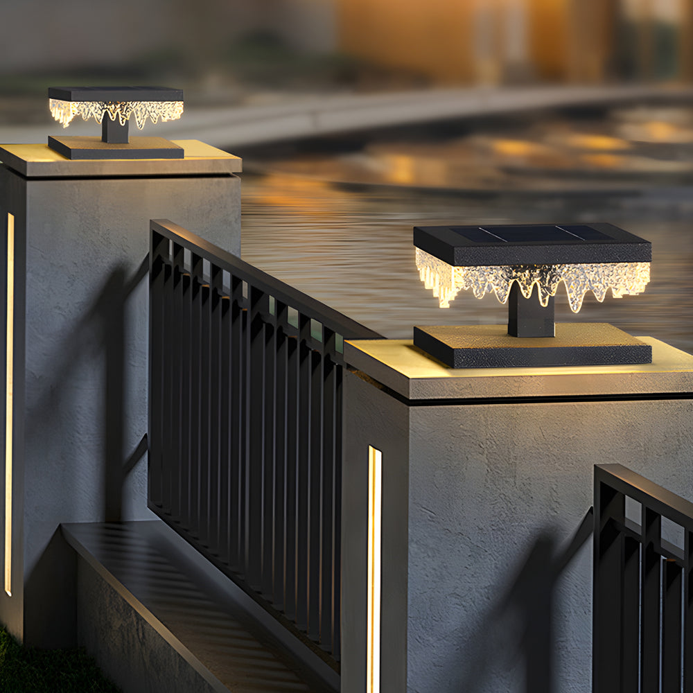 Fence Pillar Lights Waterproof Square Creative LED Light