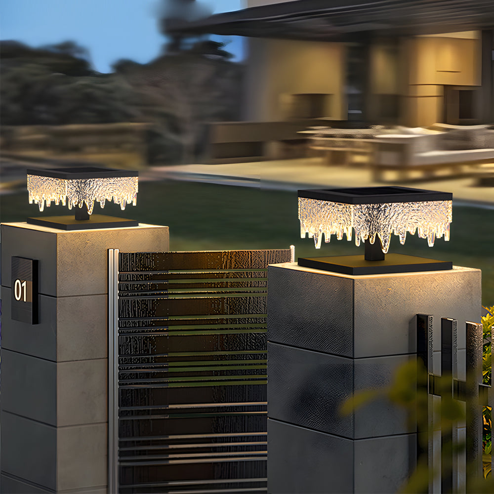 Fence Pillar Lights Waterproof Square Creative LED Light