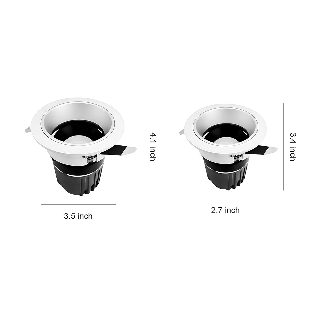 Flush Mount Spotlights Ultra-Thin Anti-Glare Wall Washer Light