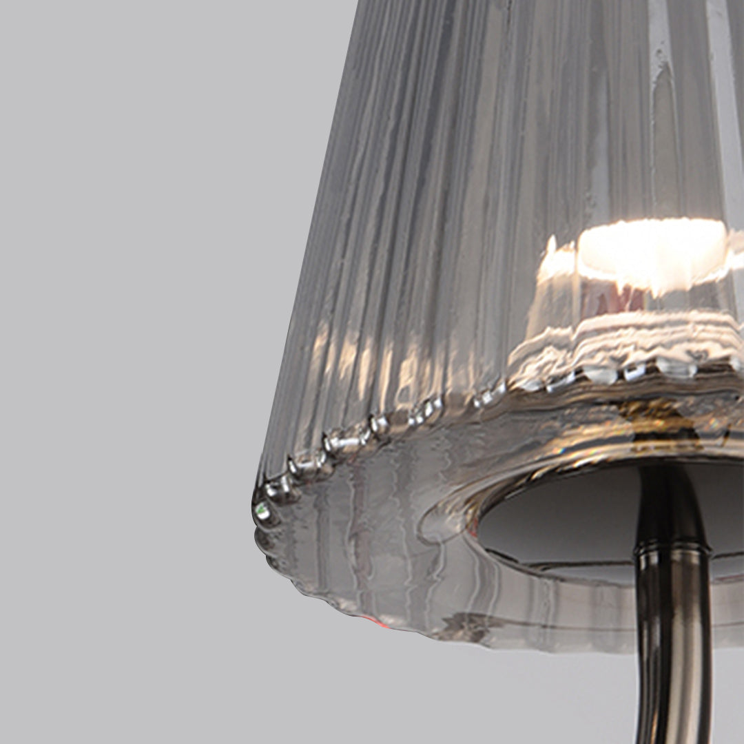 Minimalist Elegant Table Lamps American Modern Black LED Lamps
