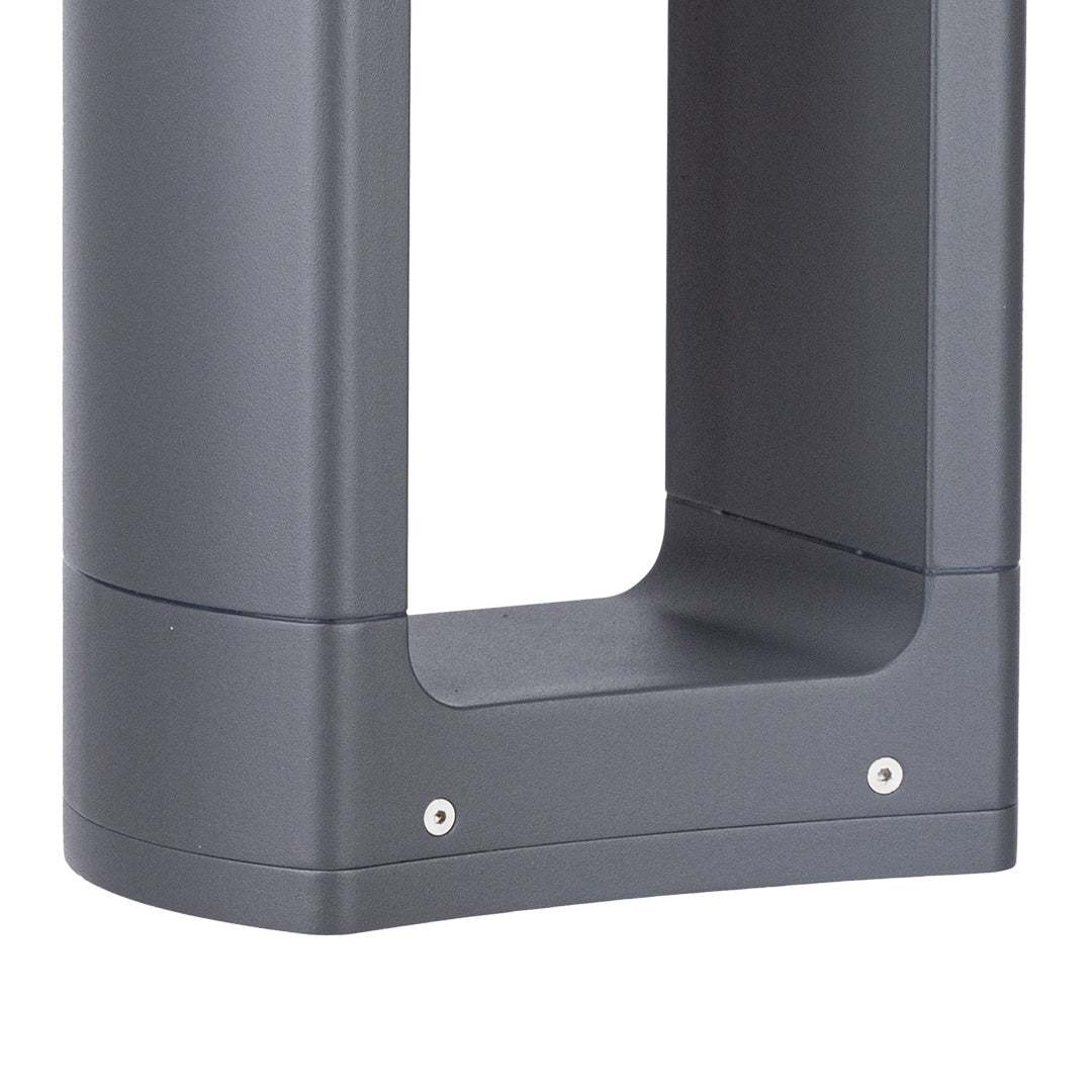 Square LED Garden Outdoor Bollard Light Minimalist Pathway Lighting