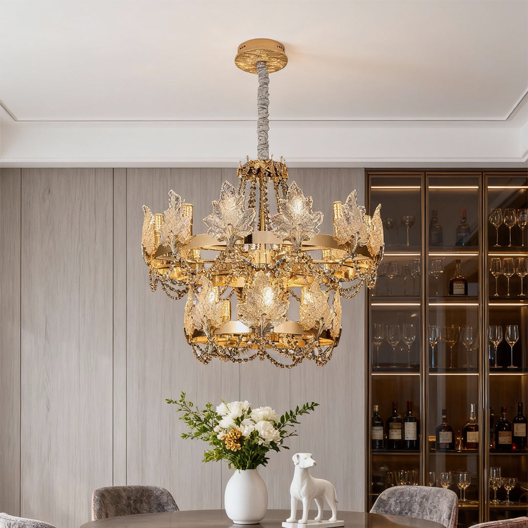 French Chandelier Luxury Crystal Ceiling Light