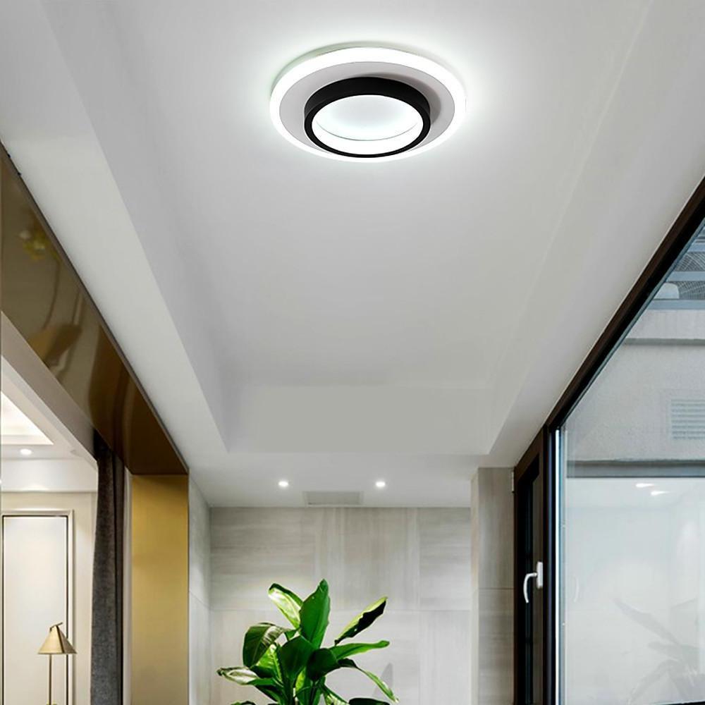 Modern Layered LED Light Ring Ceiling Fixture | Flush Mount 3 Circle Lamp