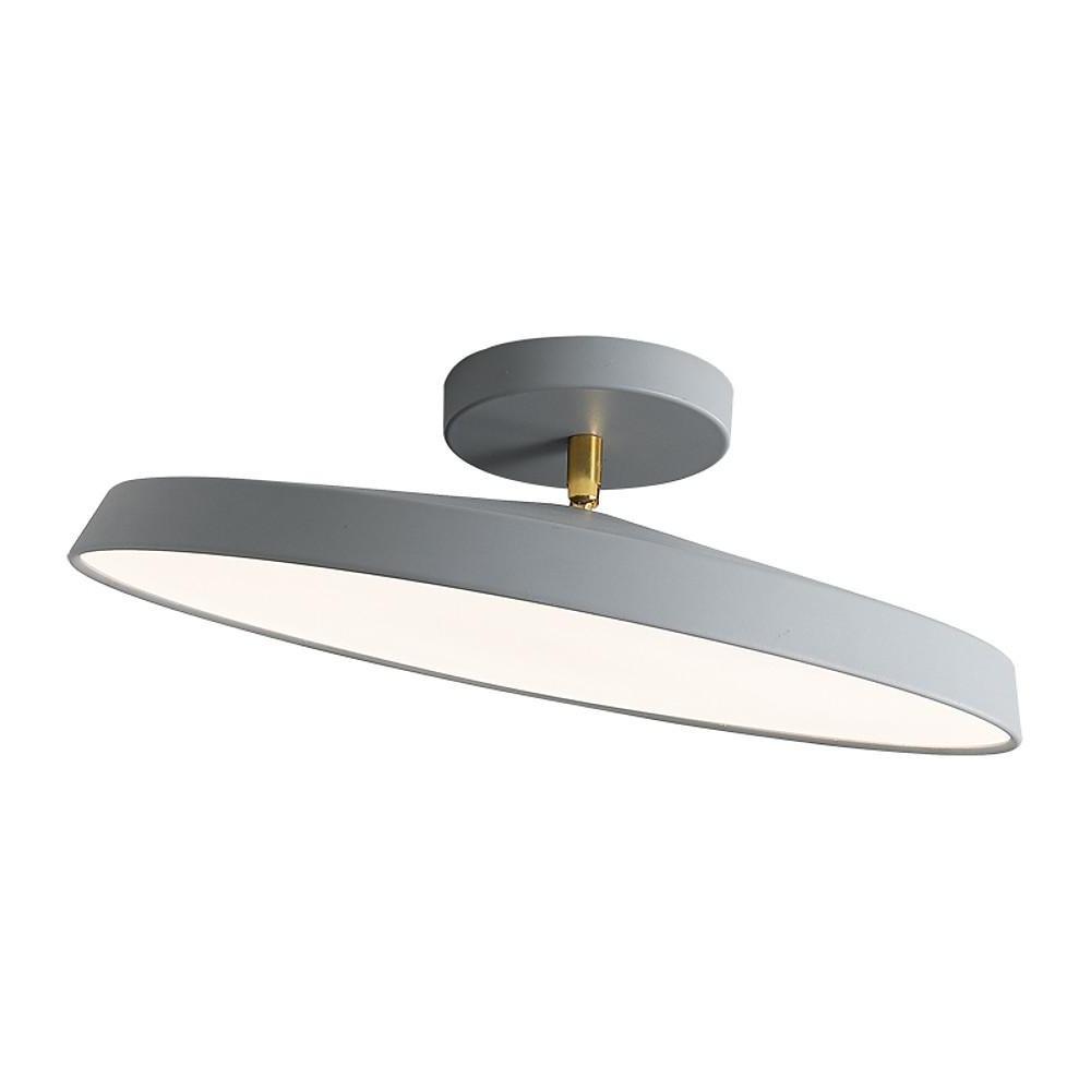Adjustable Circular LED Nordic Ceiling Lights Semi-Flush Mount Lighting