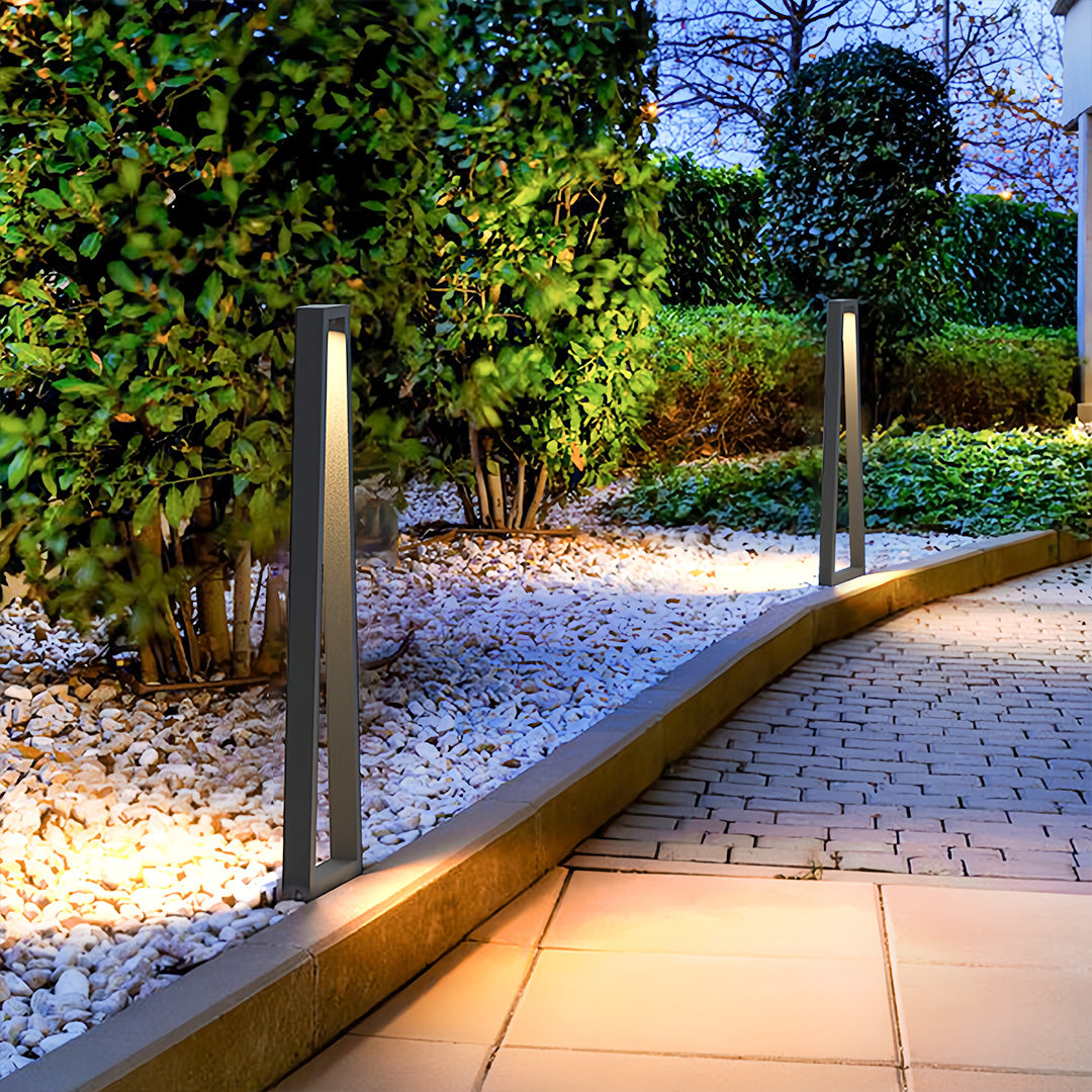Outdoor Lighting for Landscaping Waterproof Black Lamp