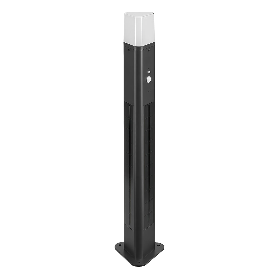 Solar Bollard Lighting Outdoor Garden Aluminum Lamp
