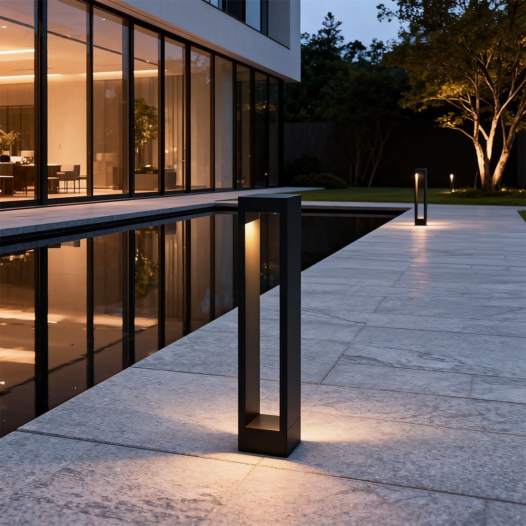 Garden Pathway Lights Waterproof Durable LED Outdoor Bollard Lamps