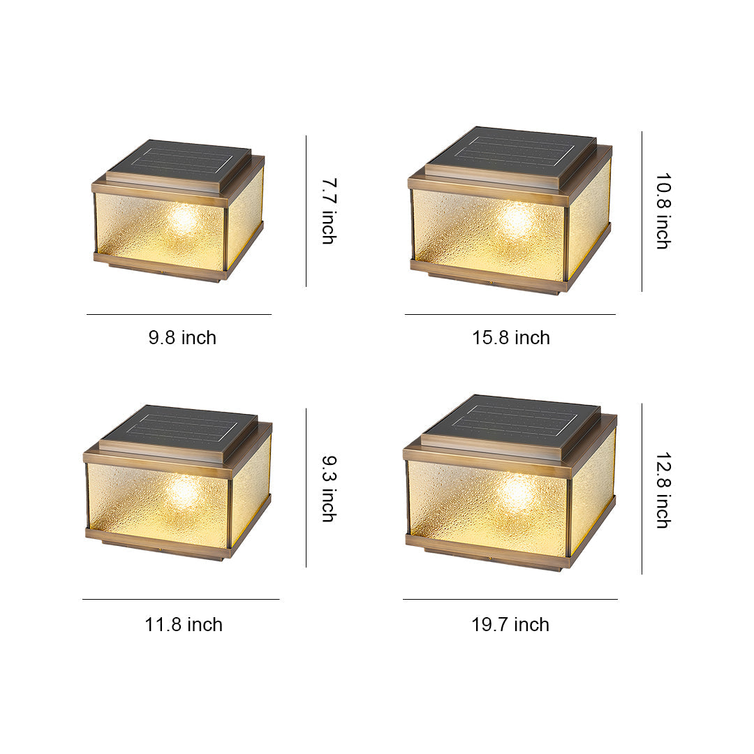Garden Pillar Lights All-Copper Outdoor Waterproof Light