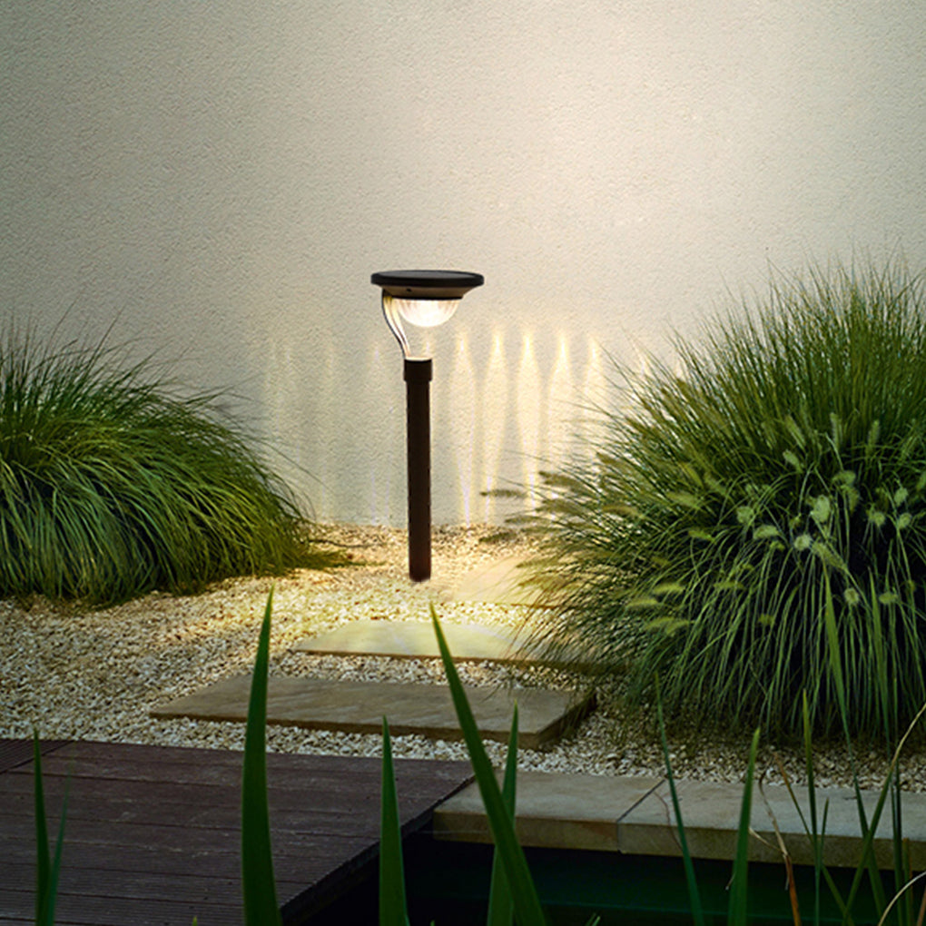 Garden Stake Solar Lights Modern Floating Aura Outdoor Light
