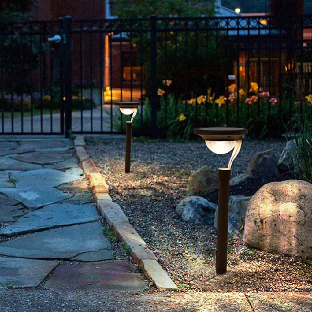Garden Stake Solar Lights Modern Floating Aura Outdoor Light