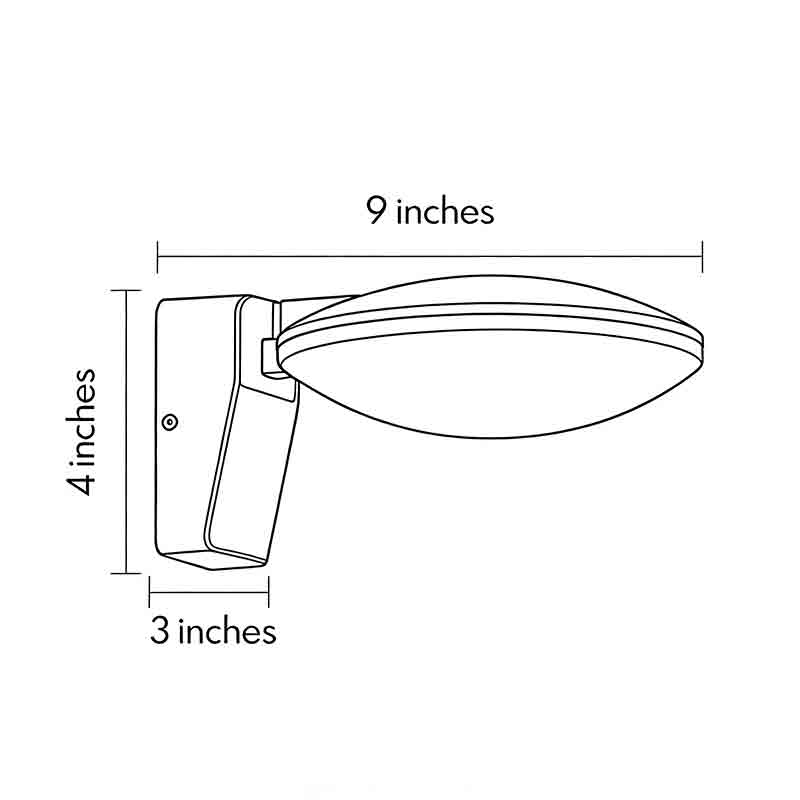 Garden Wall Lights Modern Minimalist Outdoor LED Light